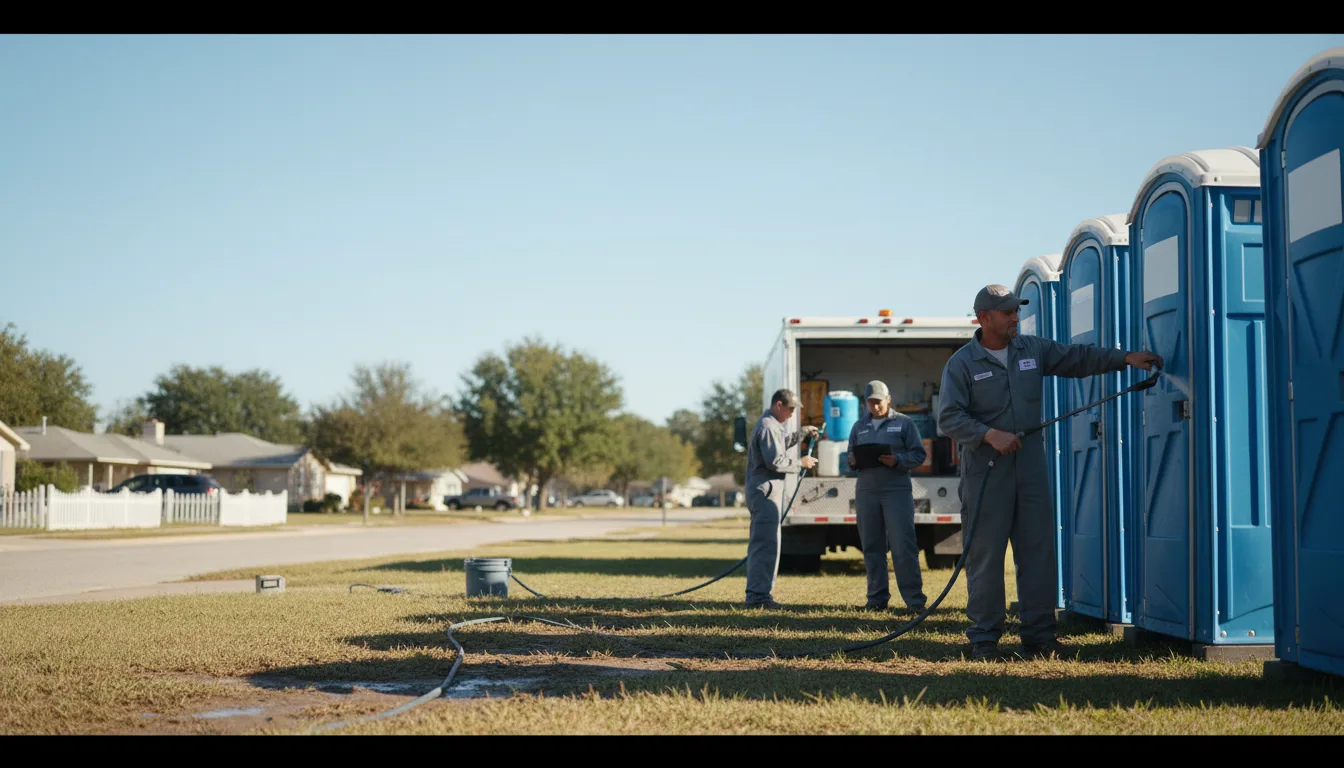 Long-Term Portable Toilet Rental in Mound Bayou, MS near me